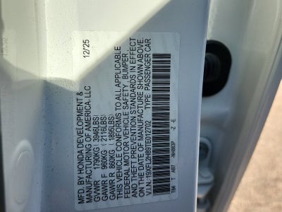 2026 Honda Civic Hatchback FWD Sport