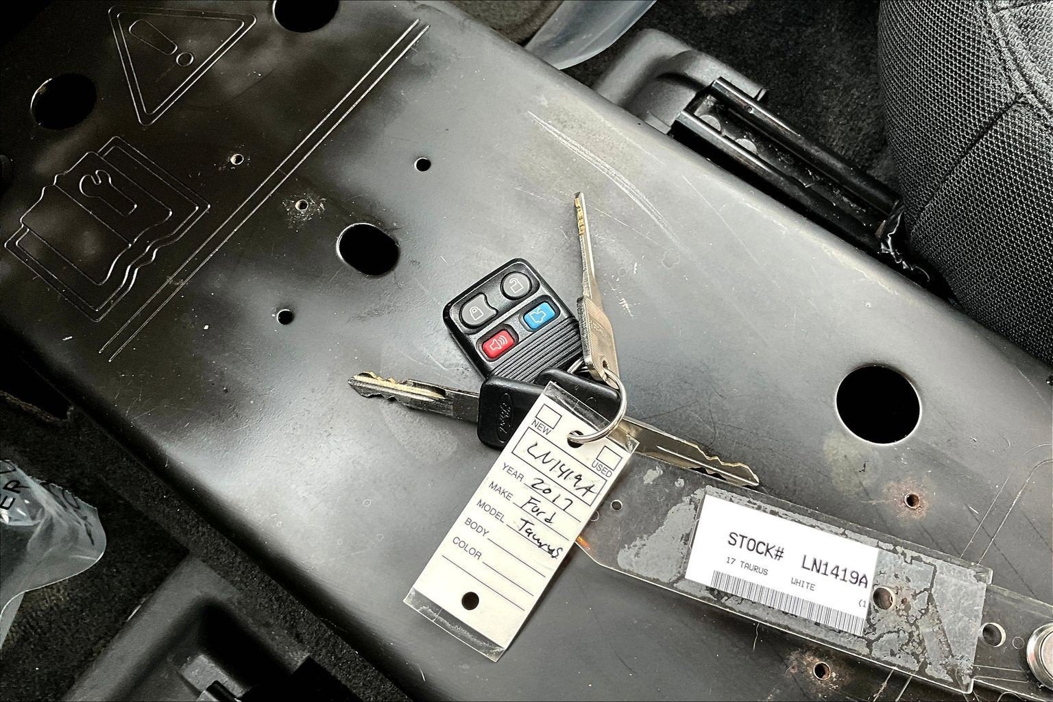 2017 Ford Police Interceptor Sedan INT