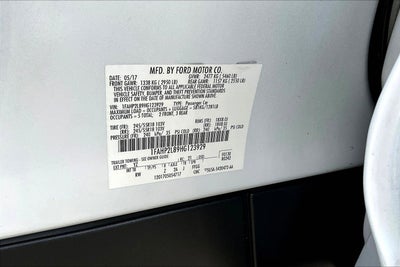 2017 Ford Police Interceptor Sedan INT