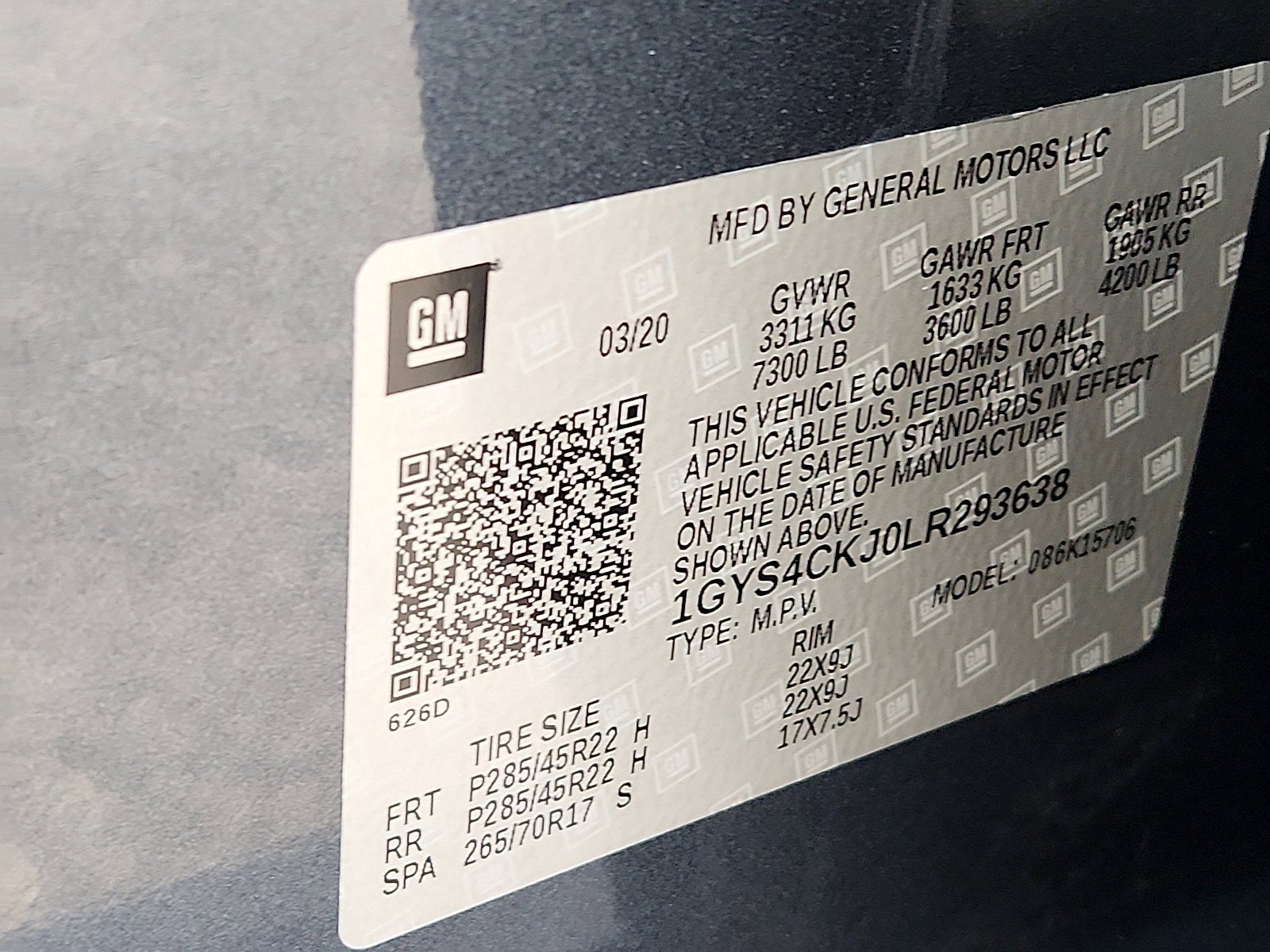 2020 Cadillac Escalade Premium Luxury