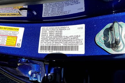 2022 Honda Accord Sedan Sport