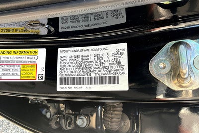 2019 Honda Accord Hybrid EX