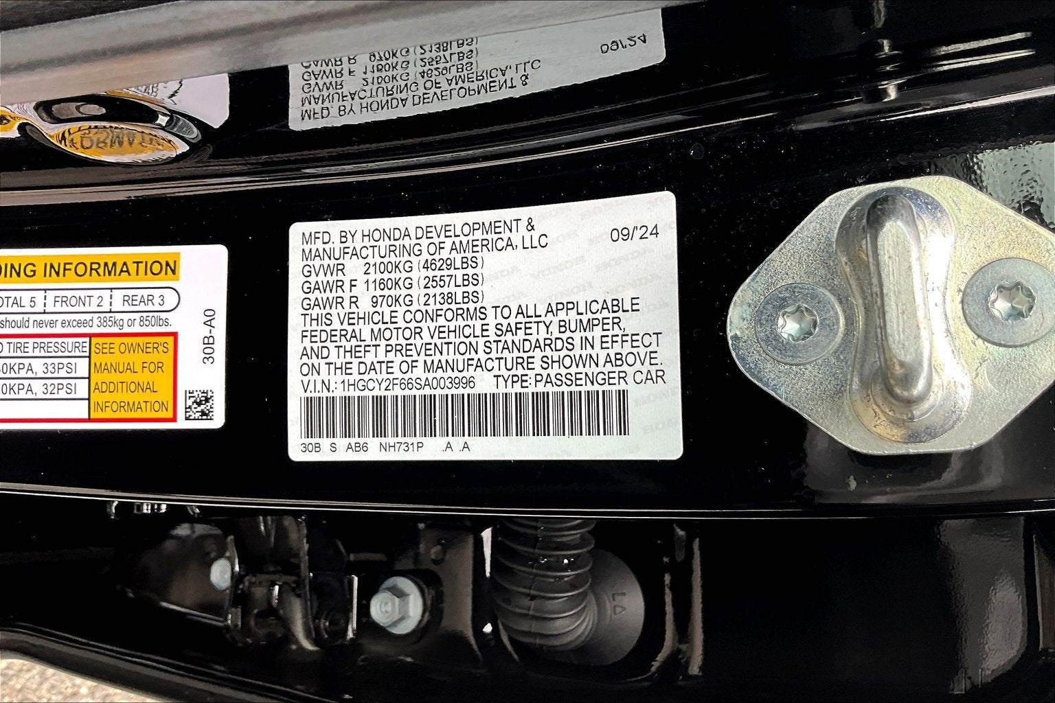 2025 Honda Accord Sedan HYBRID EX-L