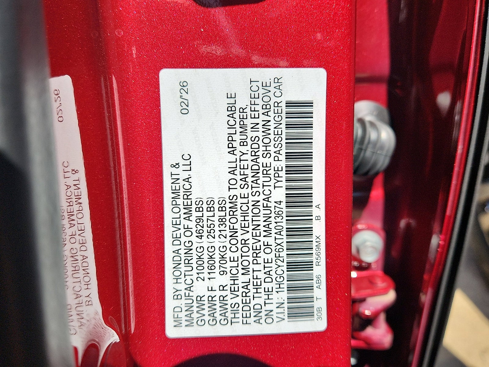 2026 Honda Accord Sedan EX-L Hybrid