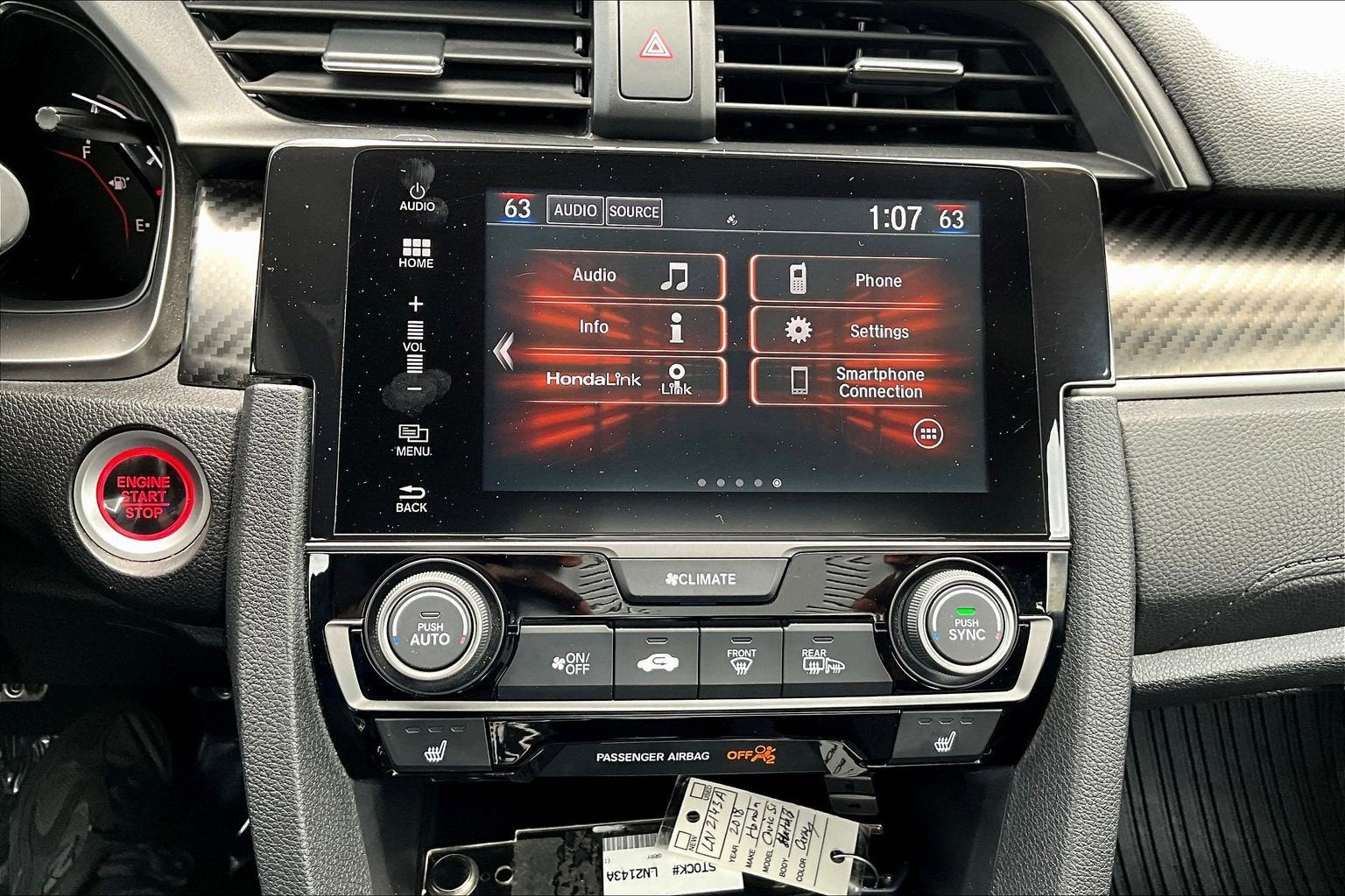 2018 Honda Civic Si Coupe 