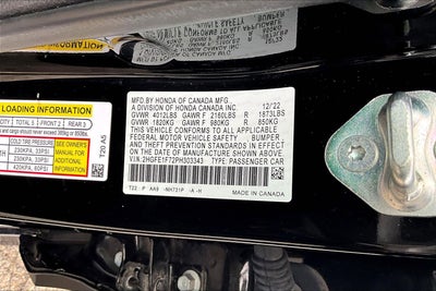 2023 Honda Civic Sedan EX