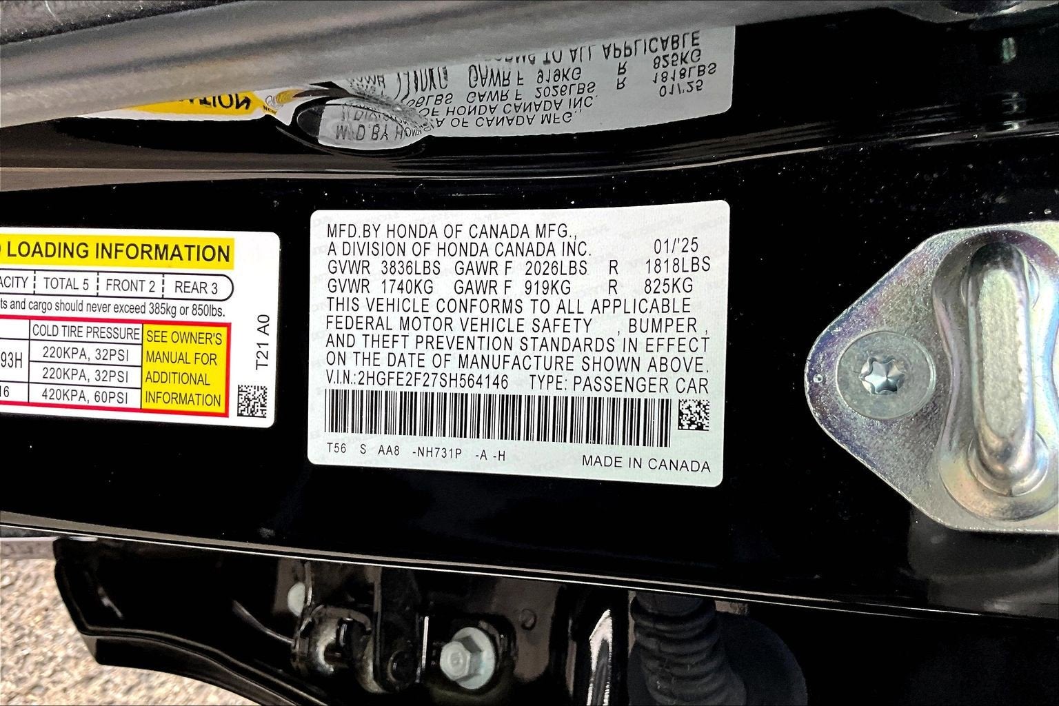 2025 Honda Civic Sedan 4D LX