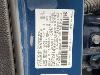 2025 Honda Civic Sedan Sport