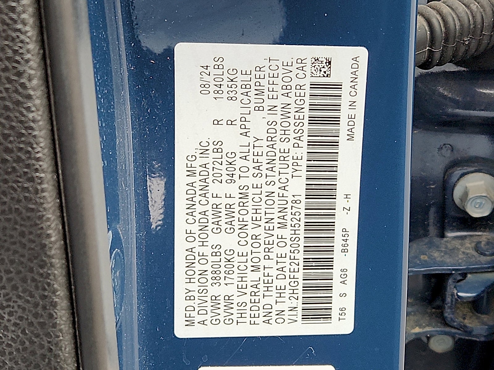 2025 Honda Civic Sedan Sport