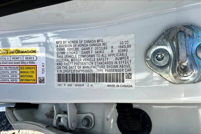 2023 Honda Civic Sedan Sport