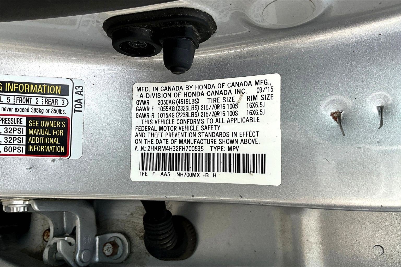 2015 Honda CR-V LX