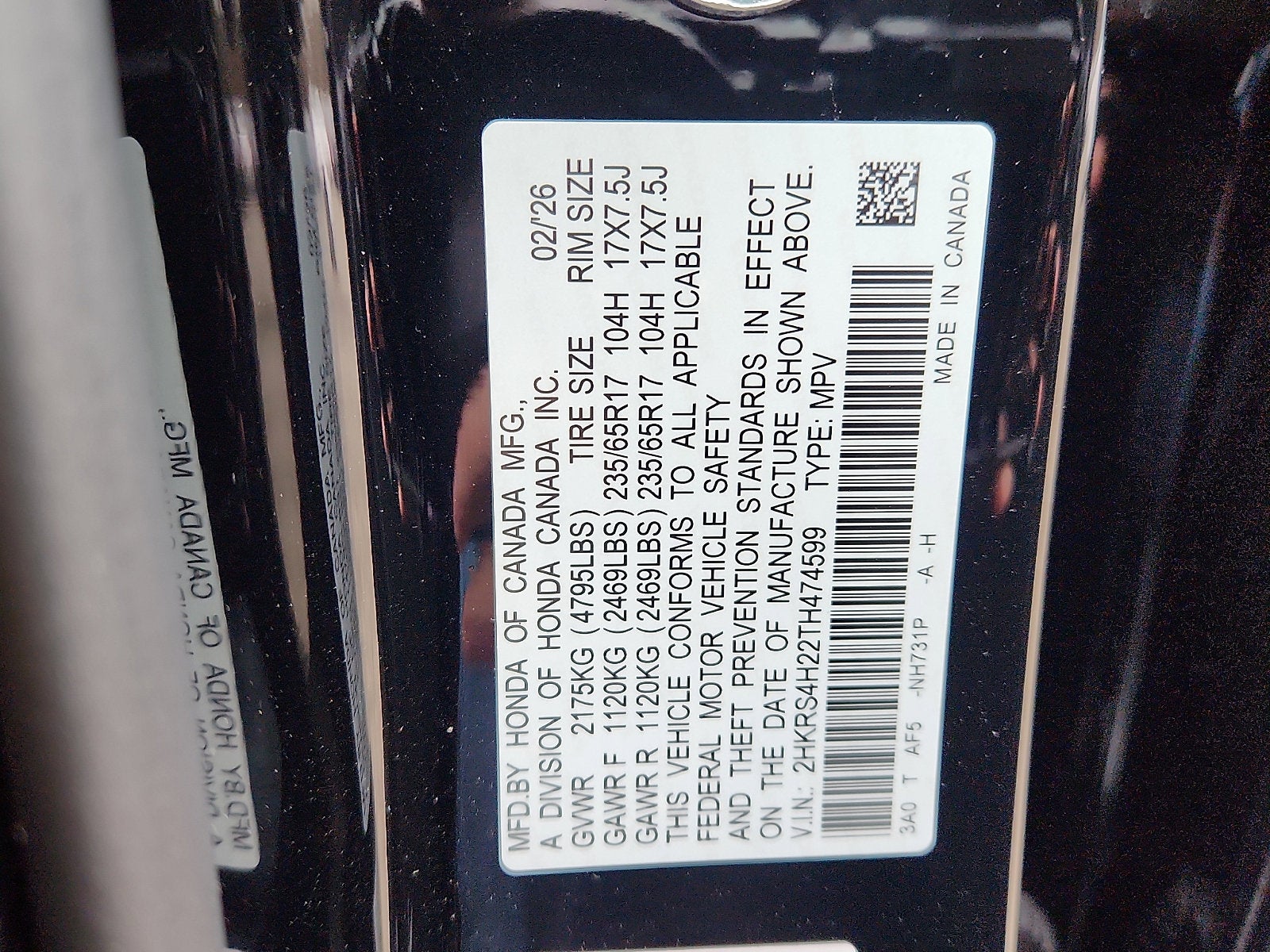 2026 Honda CR-V AWD LX