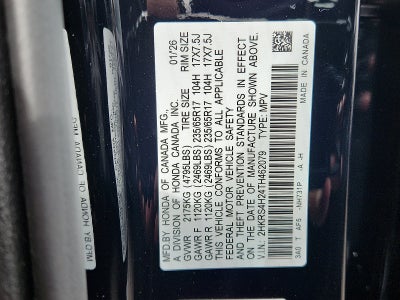 2026 Honda CR-V AWD LX