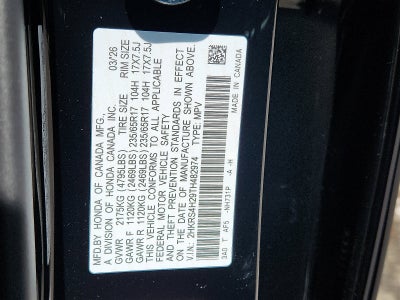 2026 Honda CR-V AWD LX