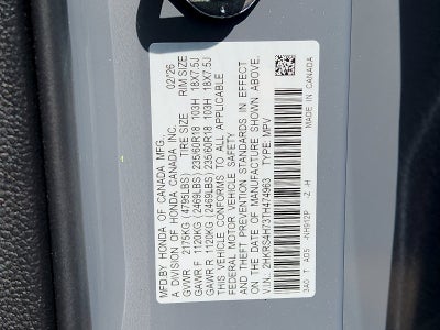 2026 Honda CR-V AWD EX-L