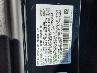 2026 Honda CR-V AWD EX-L