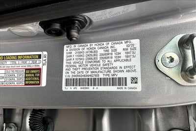 2022 Honda CR-V AWD EX-L