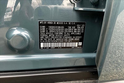 2023 Honda HR-V 2WD SPORT