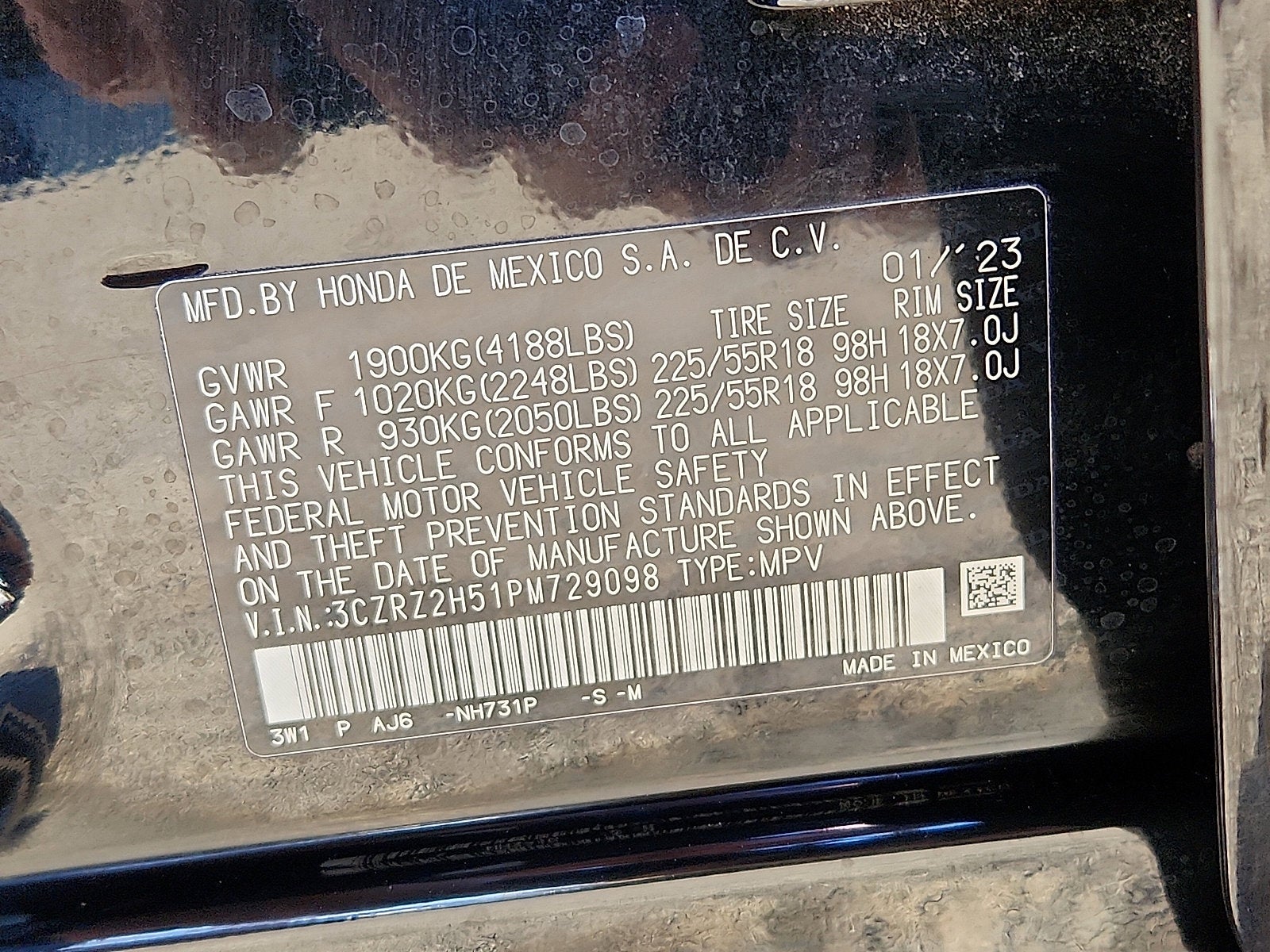 2023 Honda HR-V Sport