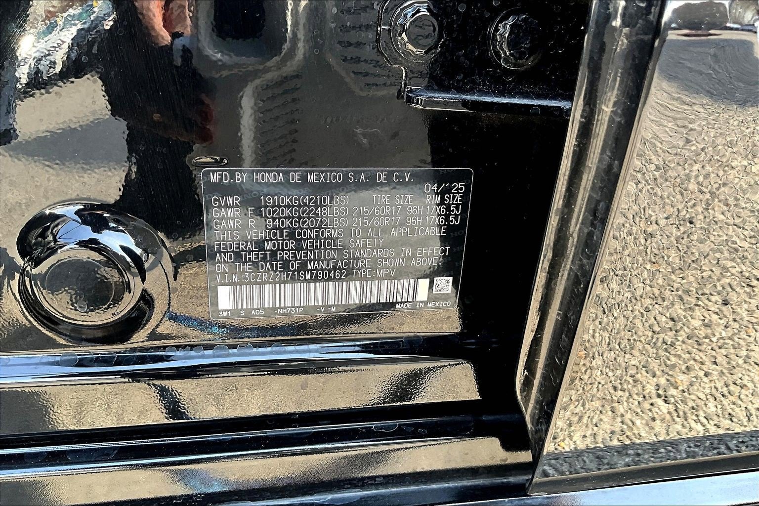 2025 Honda HR-V EX-L