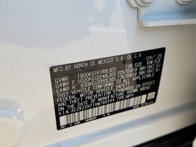 2027 Honda HR-V EX-L AWD