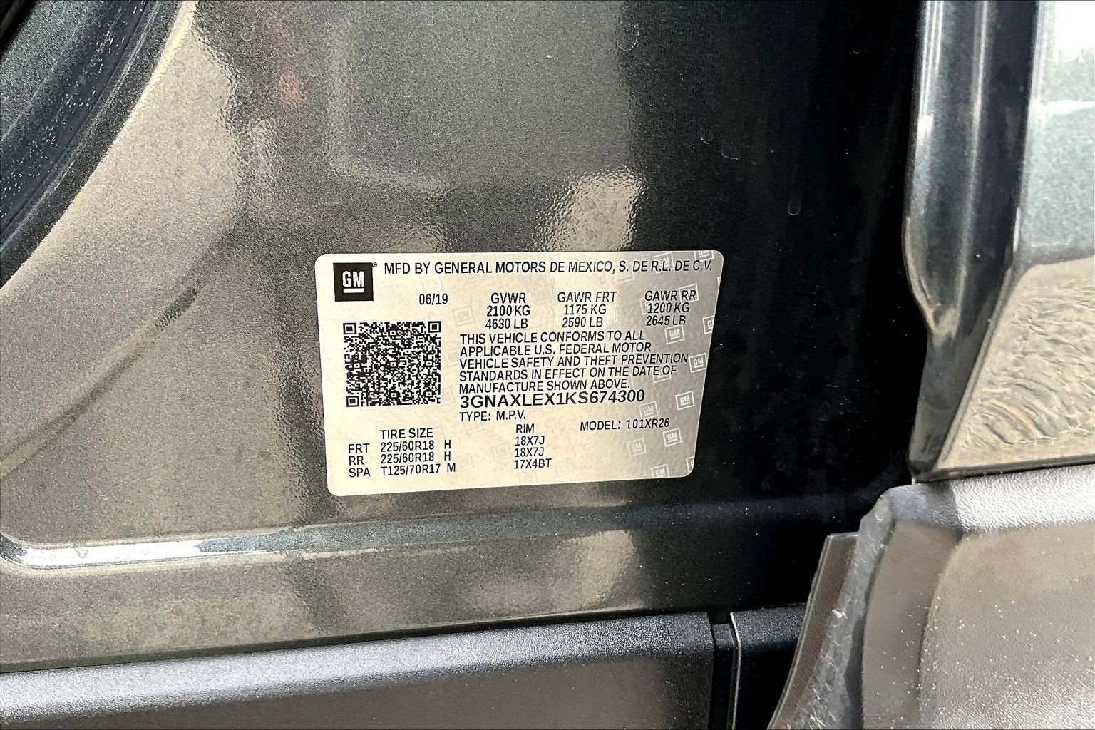 2019 Chevrolet Equinox LT