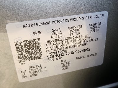 2025 Honda Prologue AWD ELITE