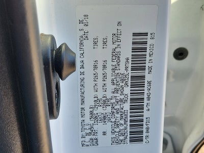 2018 Toyota Tacoma Base