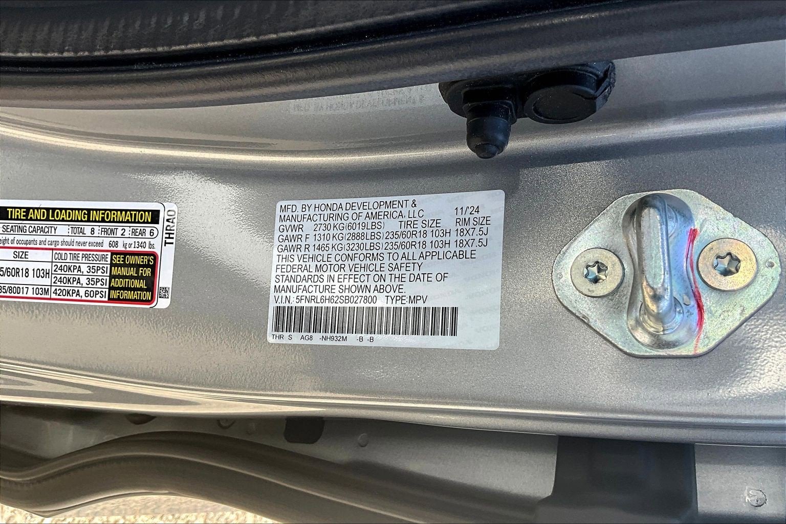 2025 Honda Odyssey EX-L