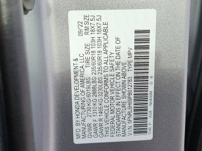 2023 Honda Odyssey EX-L