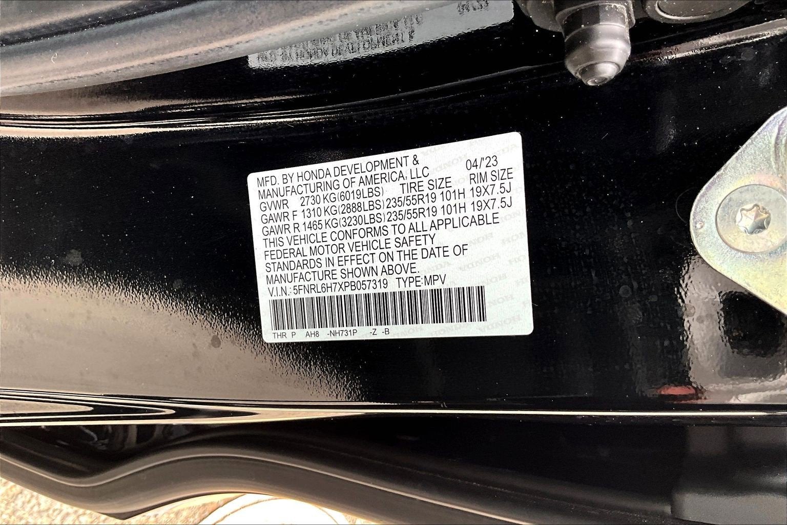 2023 Honda Odyssey Sport