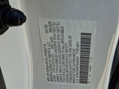 2026 Honda Odyssey Elite