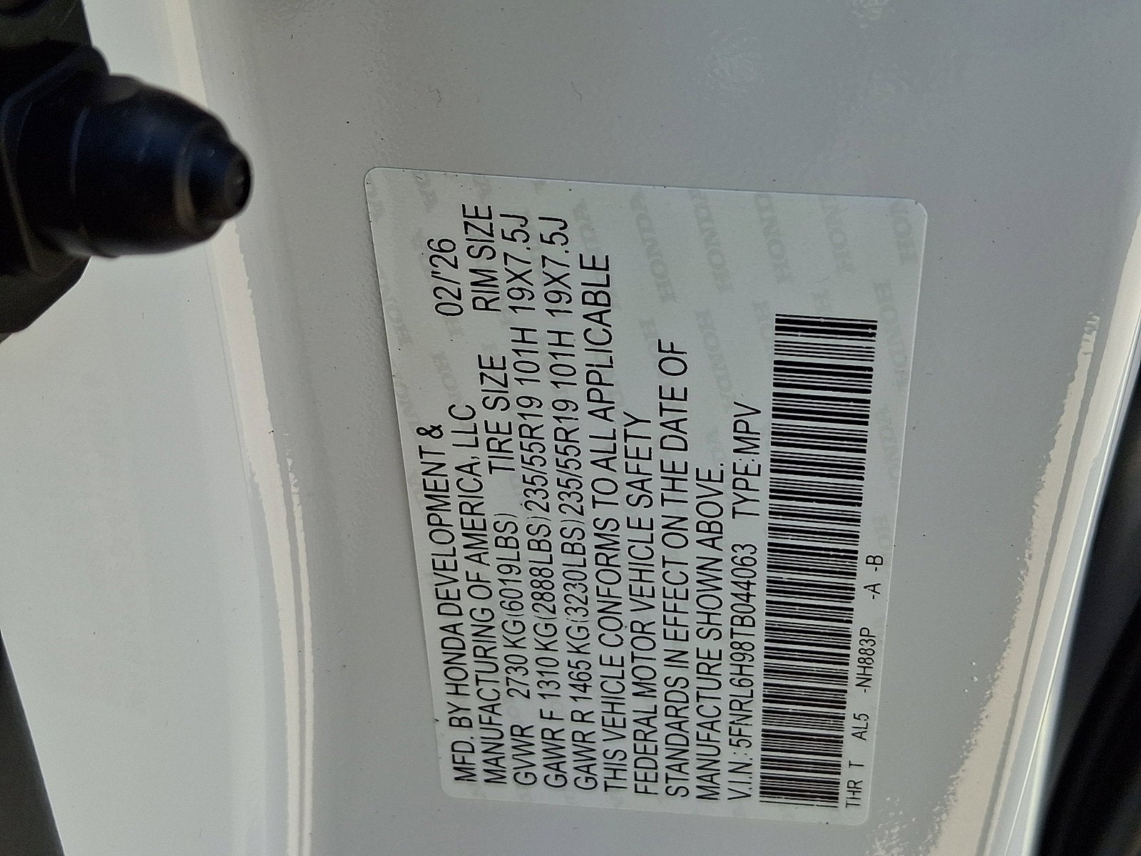 2026 Honda Odyssey Elite