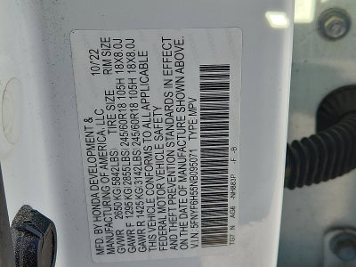 2022 Honda Pilot EX-L