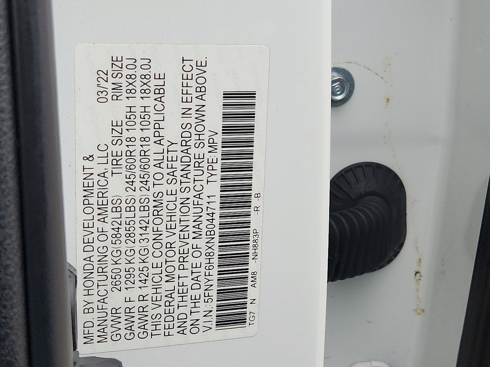 2022 Honda Pilot TrailSport