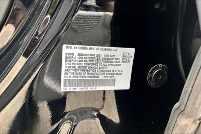 2017 Honda Pilot Touring