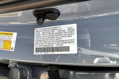 2024 Honda Passport Black Edition
