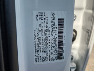 2026 Honda Passport RTL