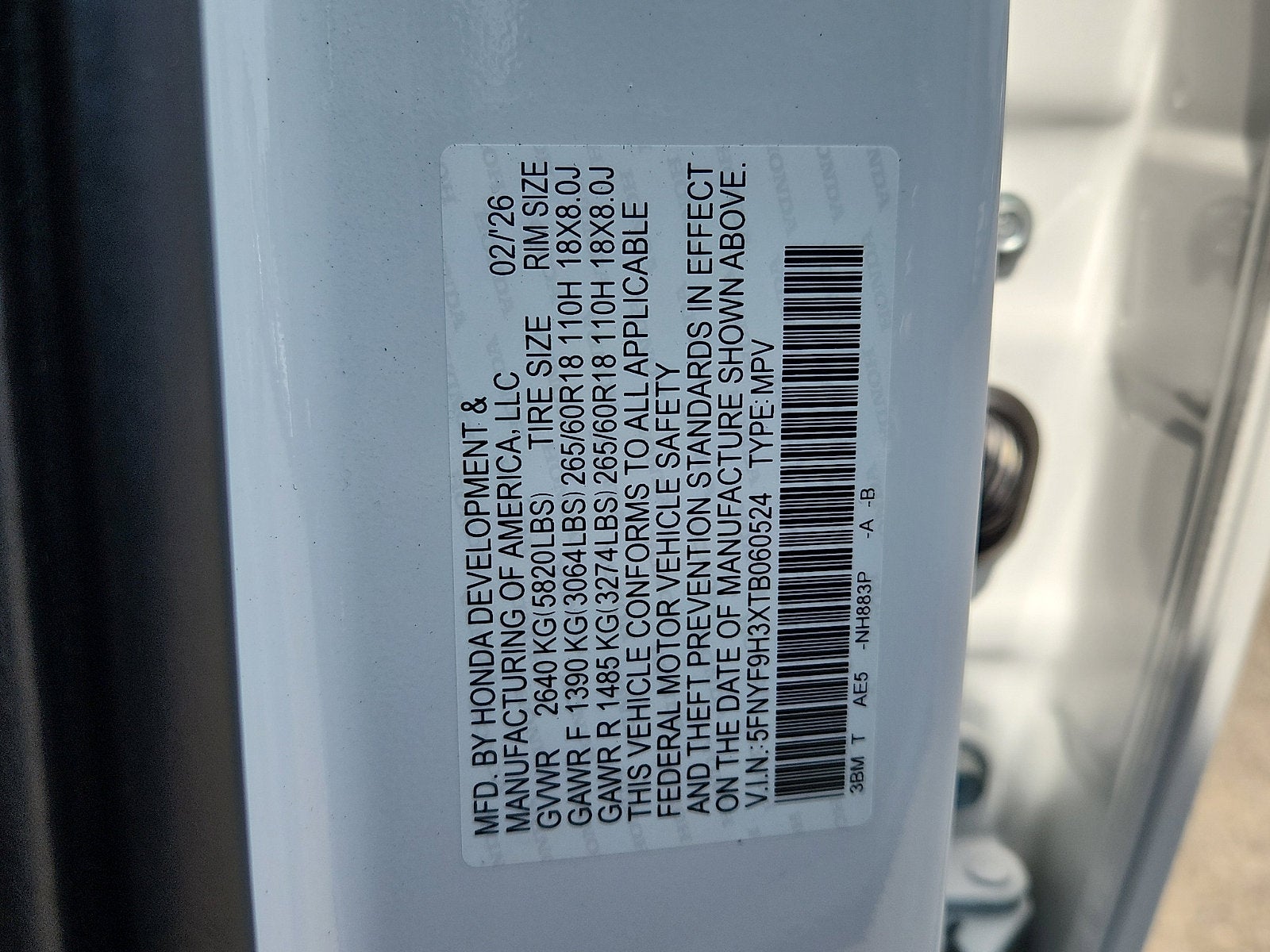 2026 Honda Passport RTL