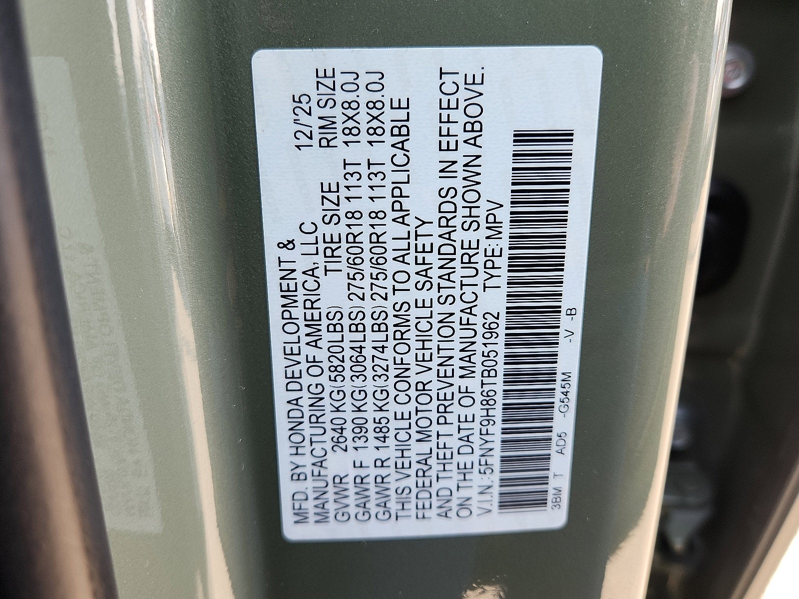 2026 Honda Passport TrailSport Elite