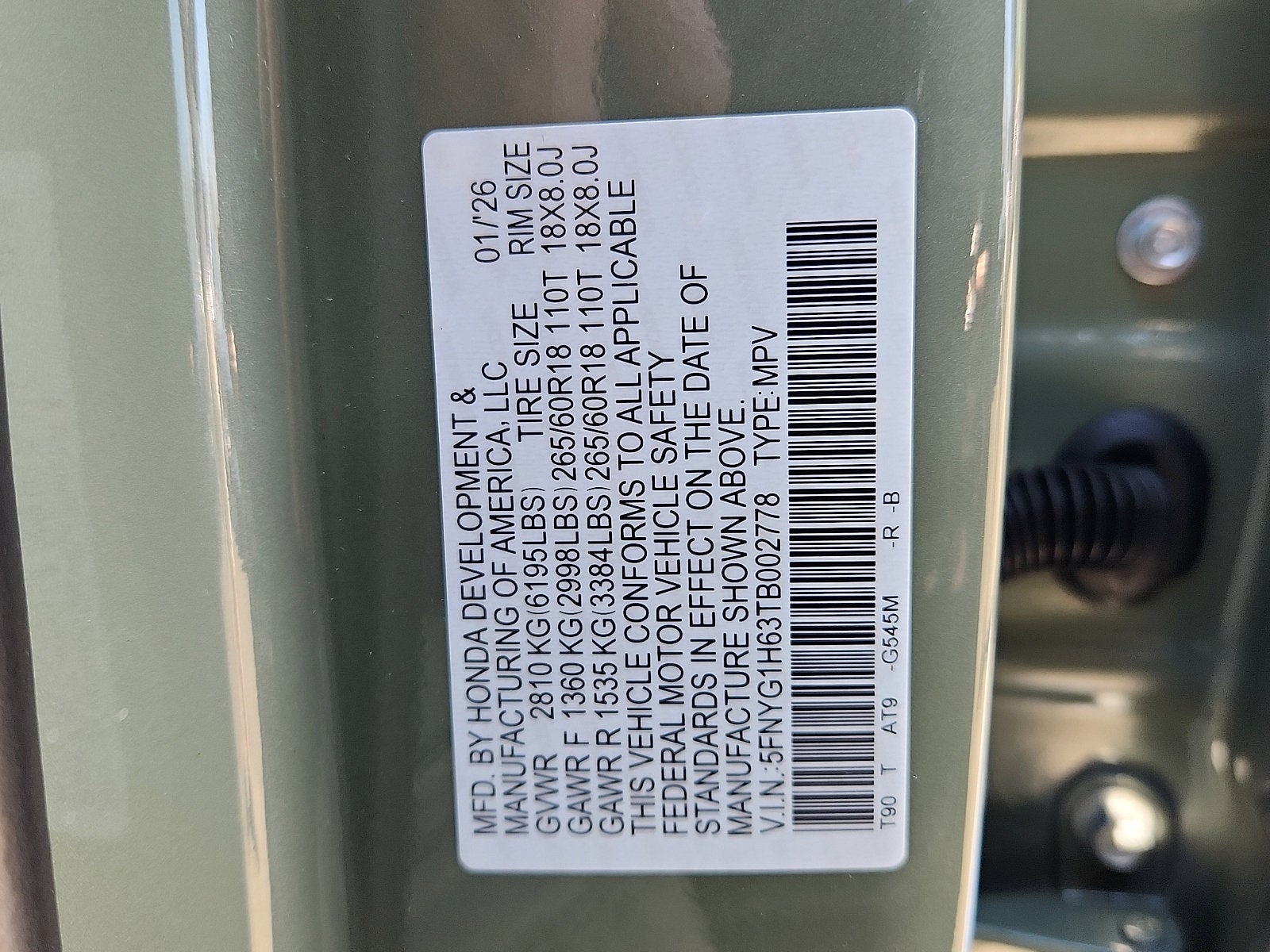 2026 Honda Pilot AWD TrailSport