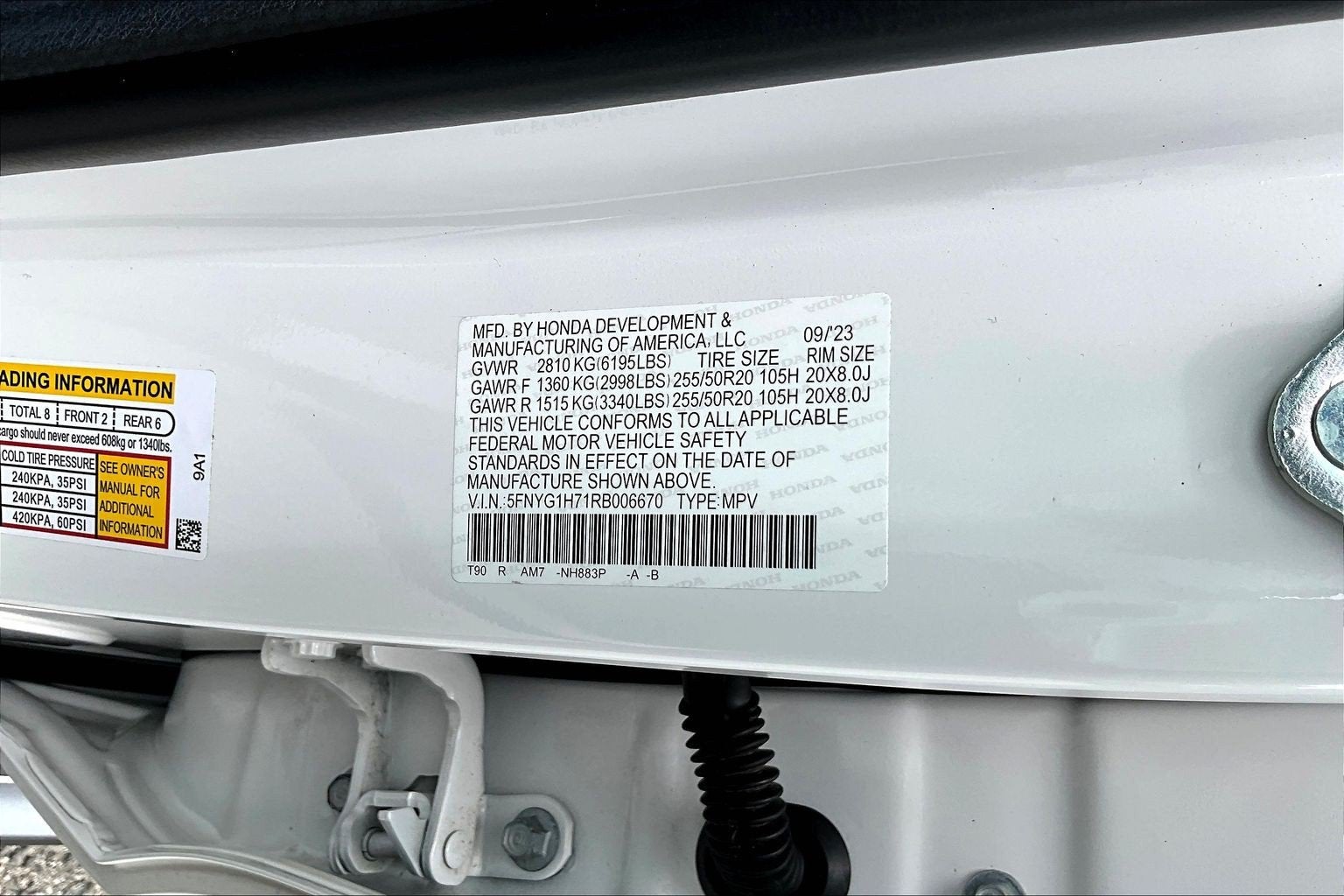 2024 Honda Pilot Touring