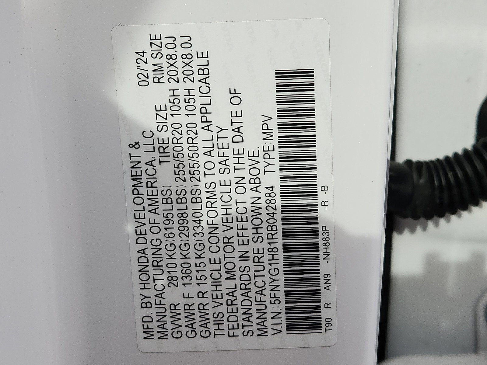 2024 Honda Pilot Elite