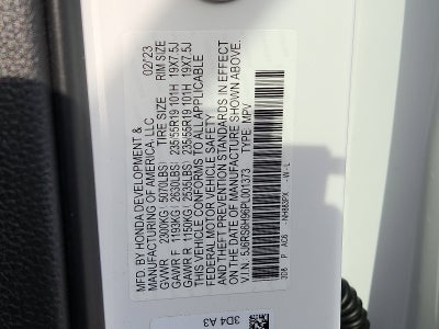 2023 Honda CR-V Hybrid Sport Touring