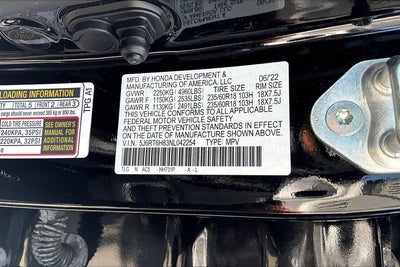 2022 Honda CR-V Hybrid EX-L