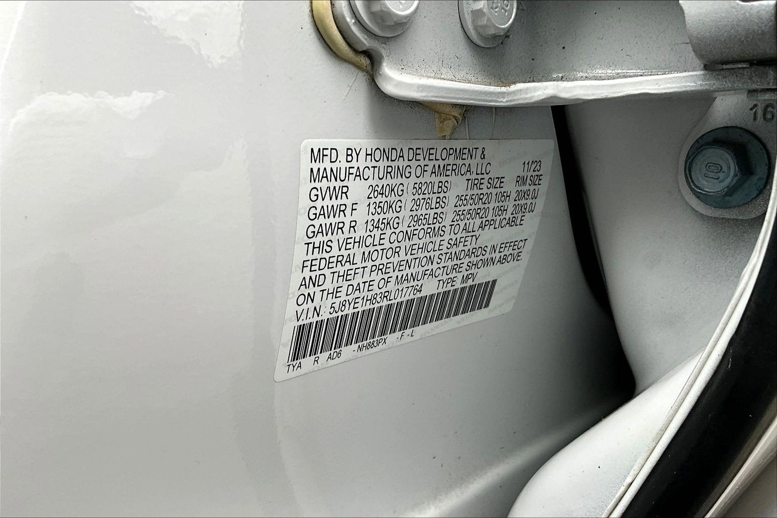 2024 Acura MDX w/Advance Package