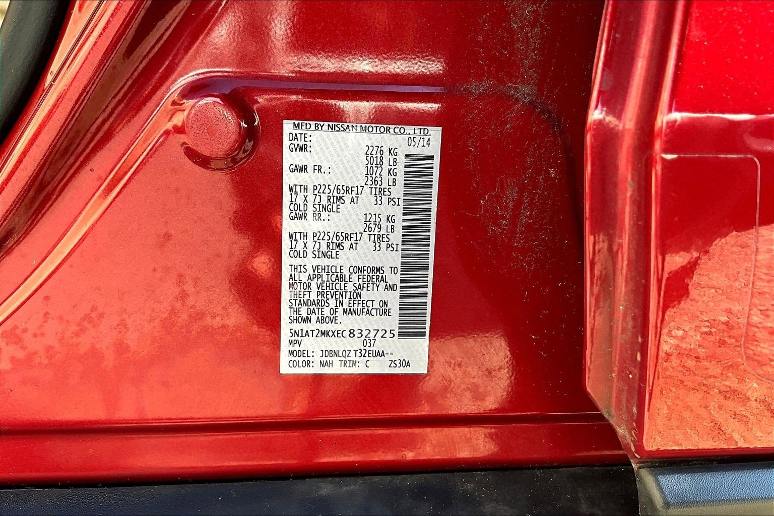 2014 Nissan Rogue SV