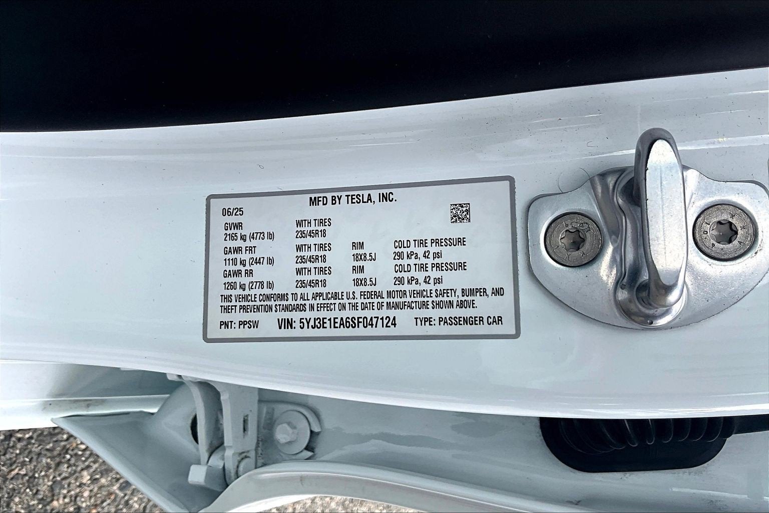 2025 Tesla Model 3 Long Range