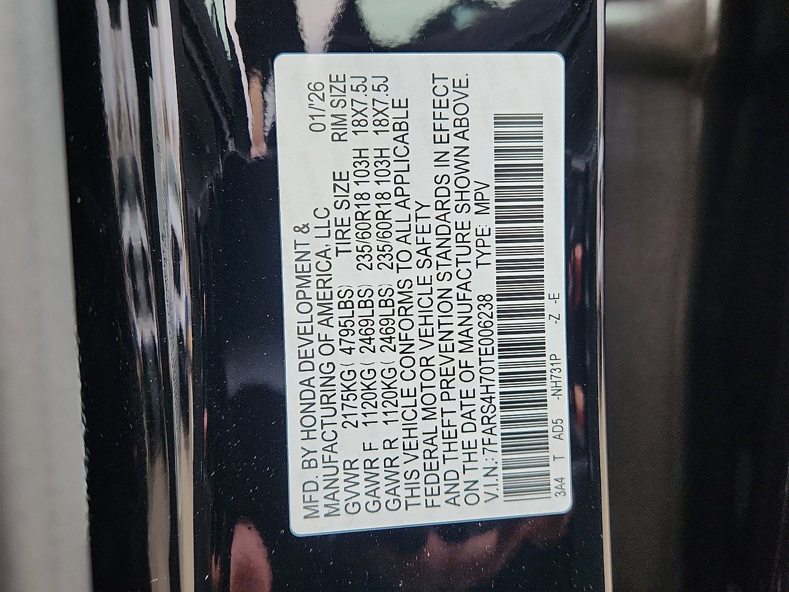 2026 Honda CR-V AWD EX-L