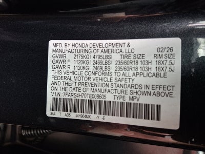 2026 Honda CR-V AWD EX-L